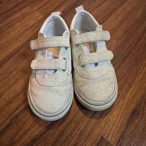 Sparkly White Kids Shoes